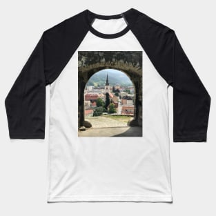 Bruck an der Mur through the Gates of a Castle Baseball T-Shirt